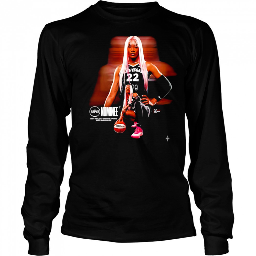 A’ja Wilson The U’nanimous M’VP 2025 ESPYS Best Female Athlete and Best WNBA Player shirt Long Sleeved