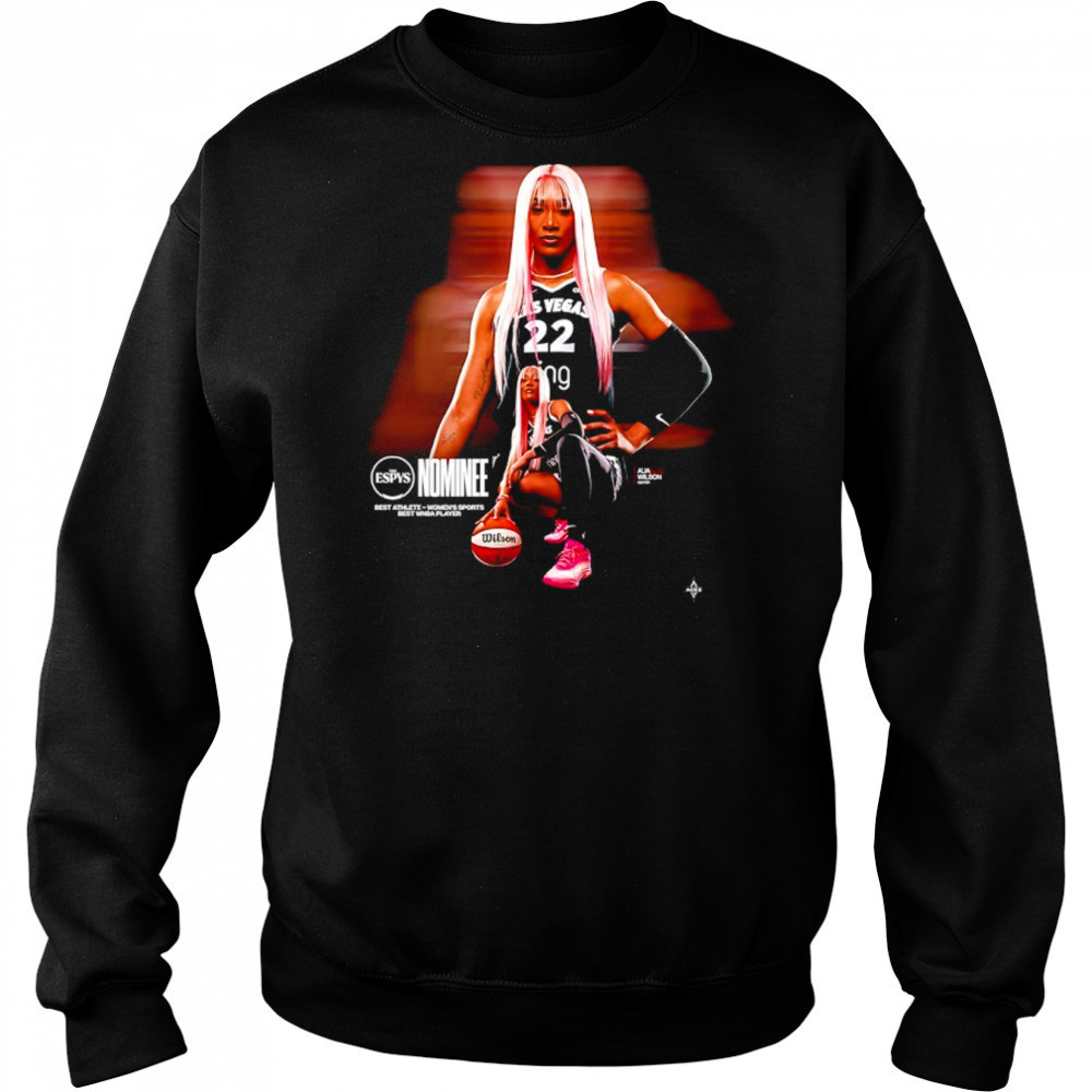 A’ja Wilson The U’nanimous M’VP 2025 ESPYS Best Female Athlete and Best WNBA Player shirt Sweatshirt