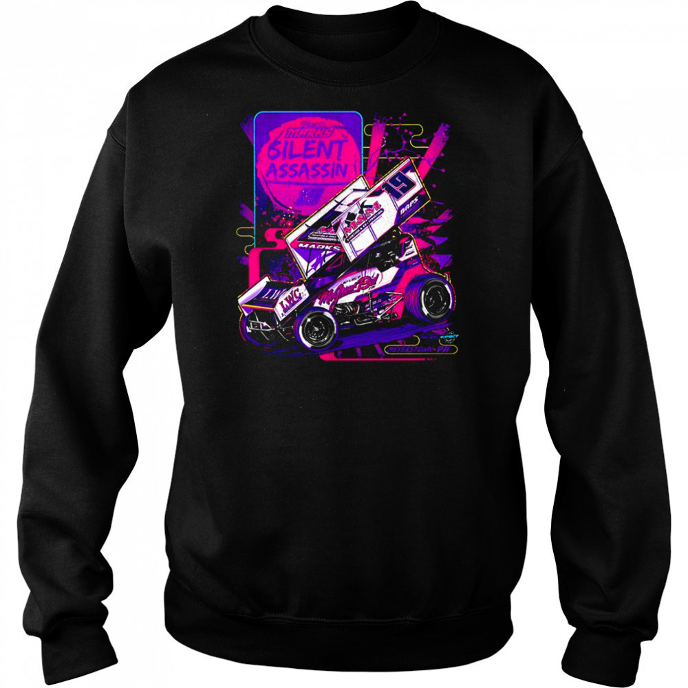 Brent Marks Silent Assassin Sprint Car Racing Tribute shirt Sweatshirt