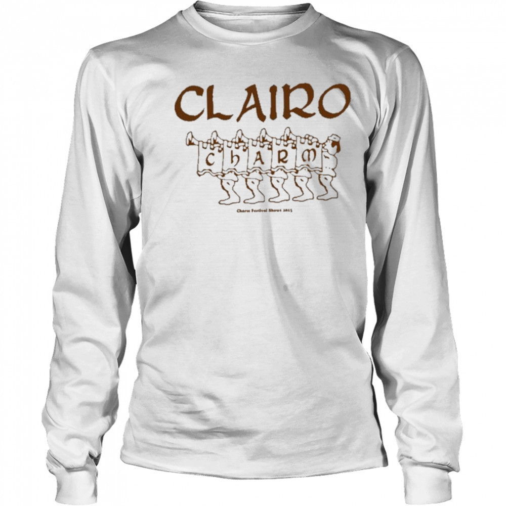 Clairo Charm Festival Shows 2025 shirt Long Sleeved