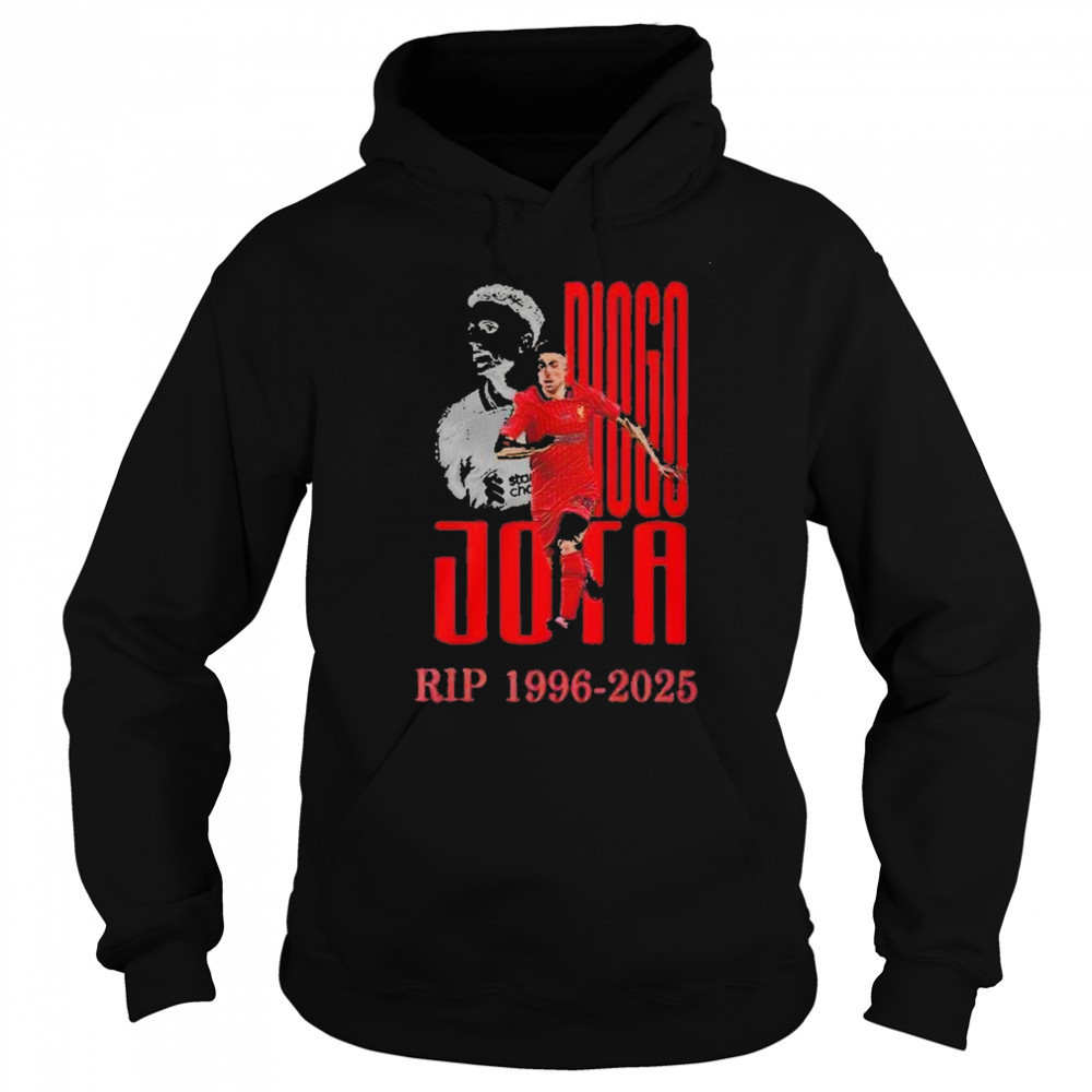 Diogo Jota RIP 1996-2025 T-Shirt Hoodie