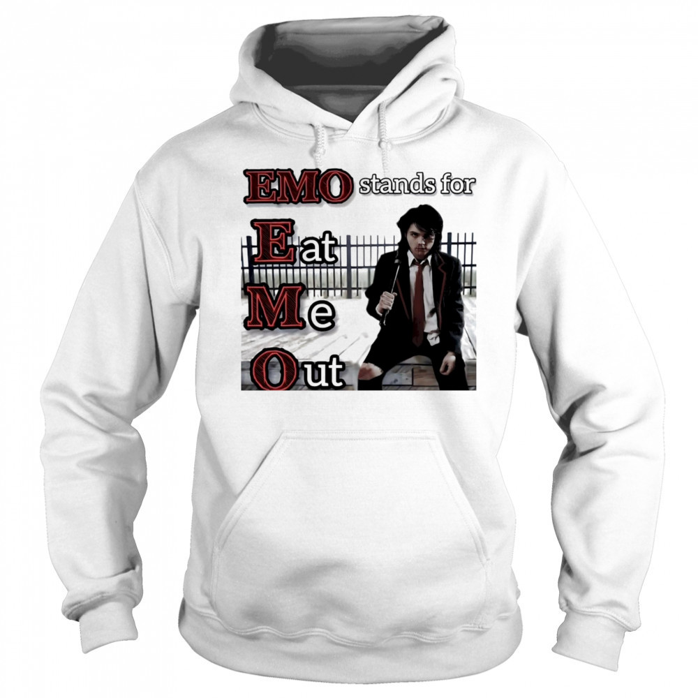 Emo stands for eat me out shirt Hoodie