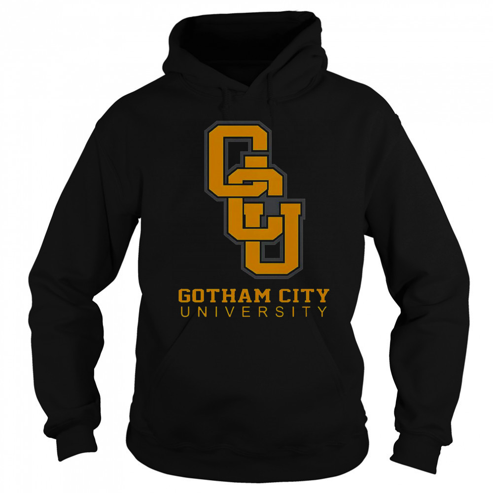 GCU Gotham City University T-Shirt Hoodie