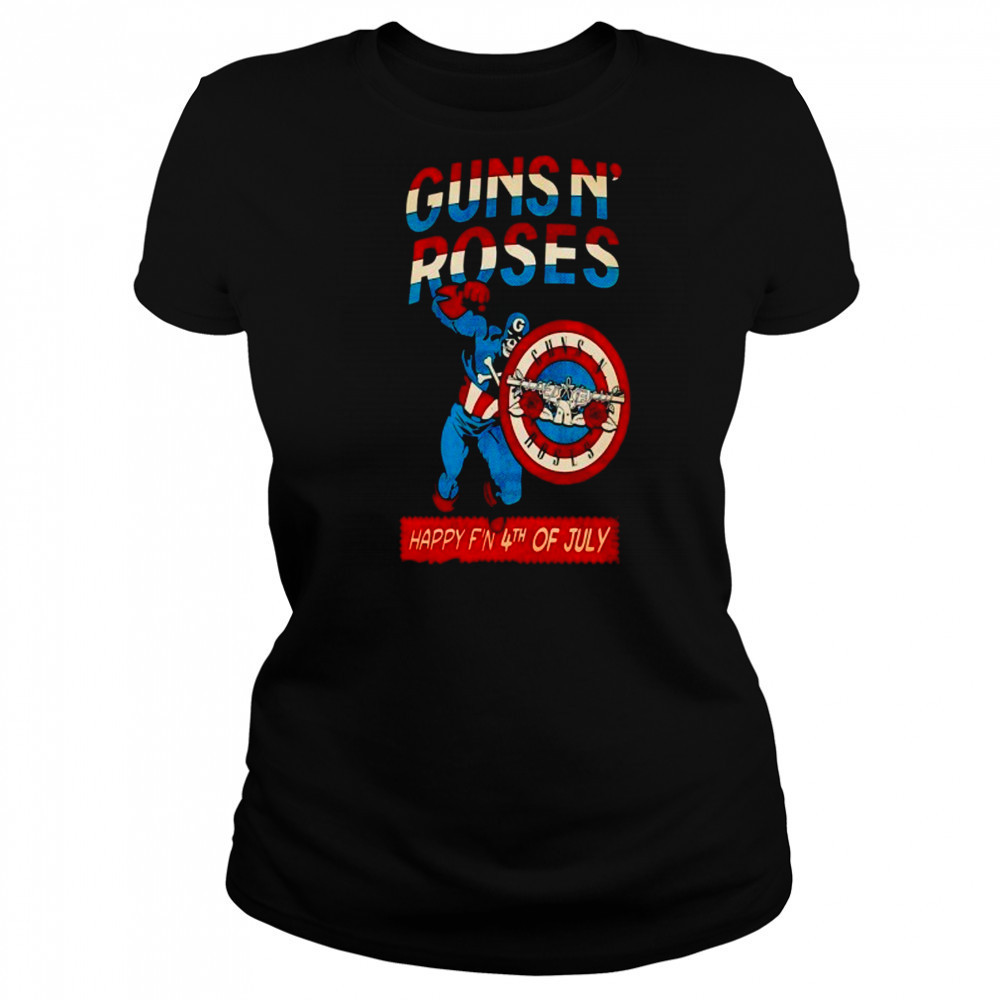 Gun N Roses Happy 4th Of July Unisex T-Shirt Women's T-shirt