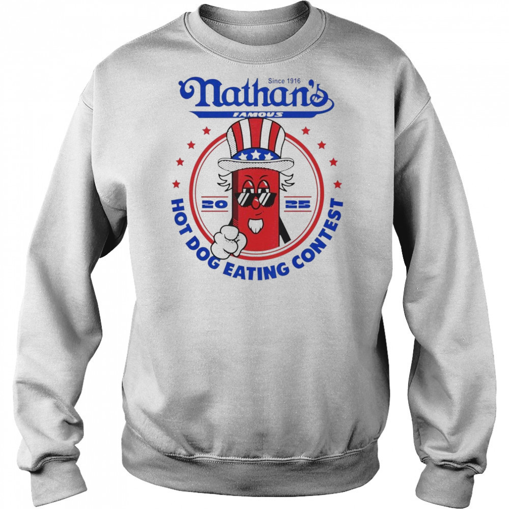Joey Chestnut Nathan Hot Dog Eating Contest 2025 Shirt Sweatshirt