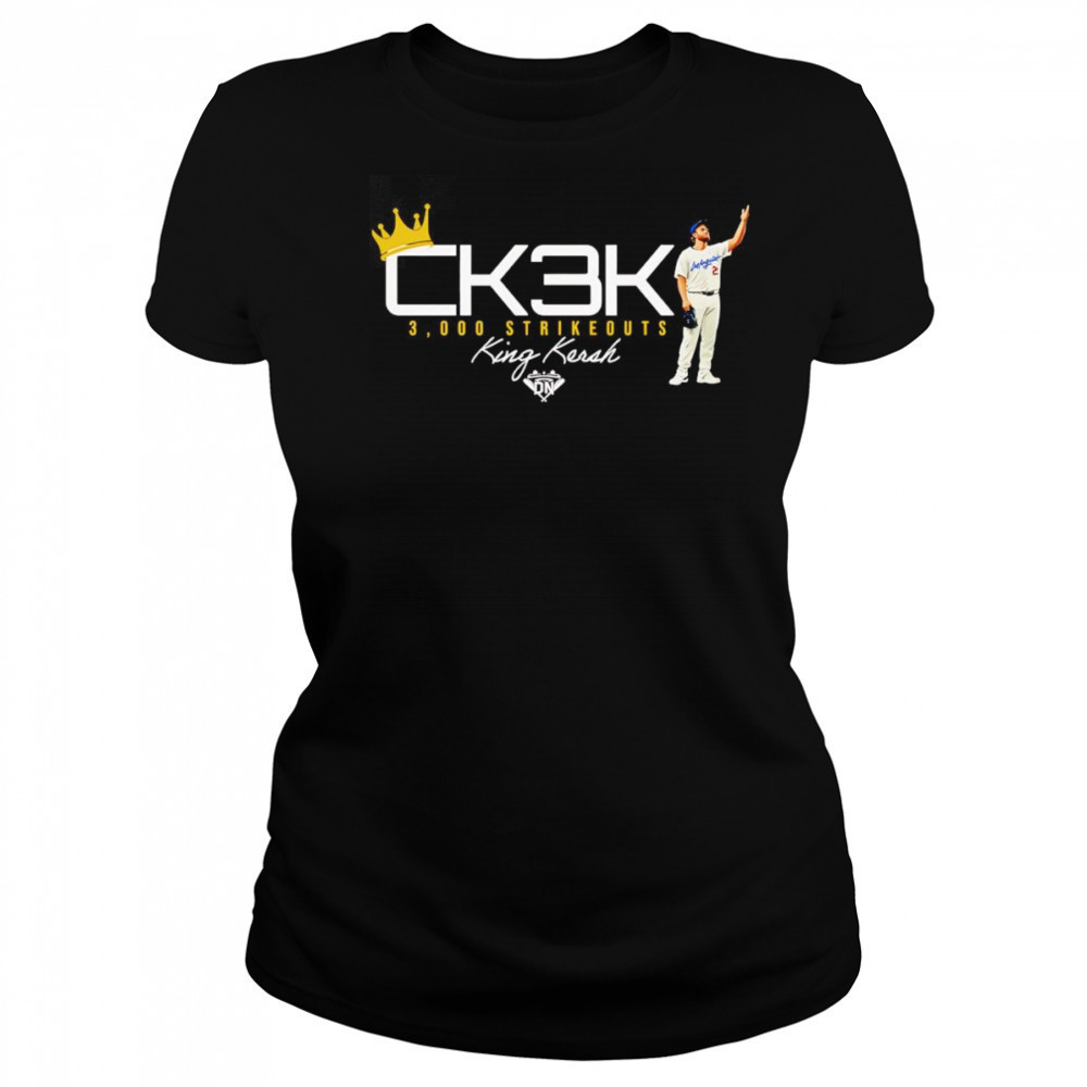 King Kersh 3,000 Strikeouts I Los Angeles Baseball shirt Women's T-shirt