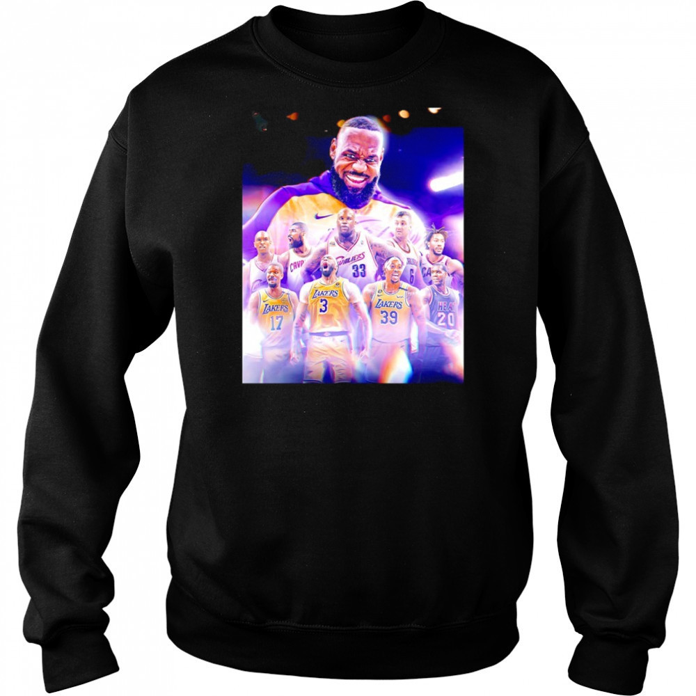 LeBron James the most no.1 overall picks in NBA history shirt Sweatshirt