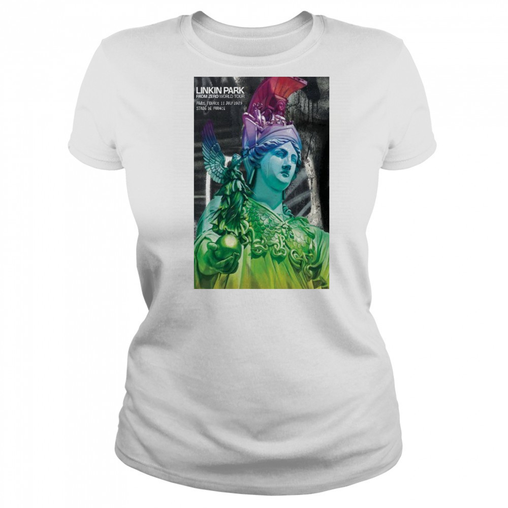 Linkin Park Paris France 11 July 2025 Poster shirt Women's T-shirt