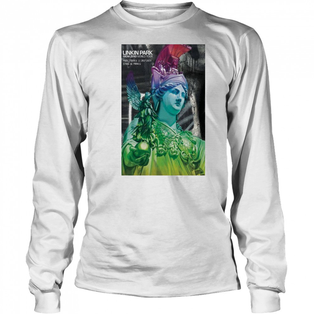 Linkin Park Paris France 11 July 2025 Poster shirt Long Sleeved