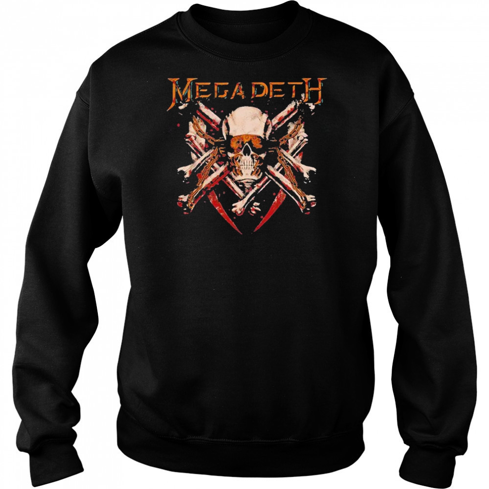 Megadeth 40th Anniversary Collection Killing Is My Business Two Sided Unisex T-Shirt Sweatshirt