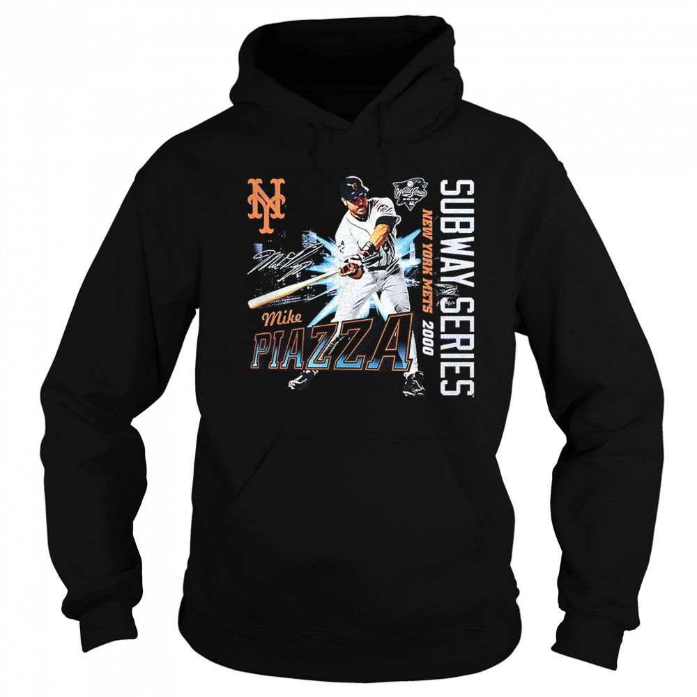 Mike Piazza New York Mets 2000 Subway Series 25th Anniversary shirt Hoodie
