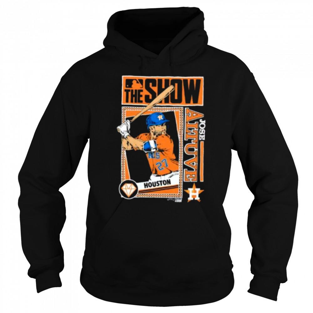 MLB The Show Houston Astros Jose Altuve comic shirt Hoodie