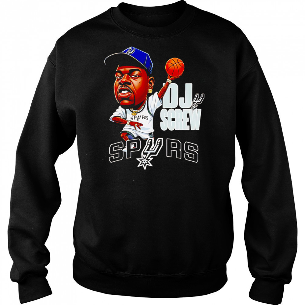 San Antonio Spurs x DJ Screw Limited Edition shirt Sweatshirt