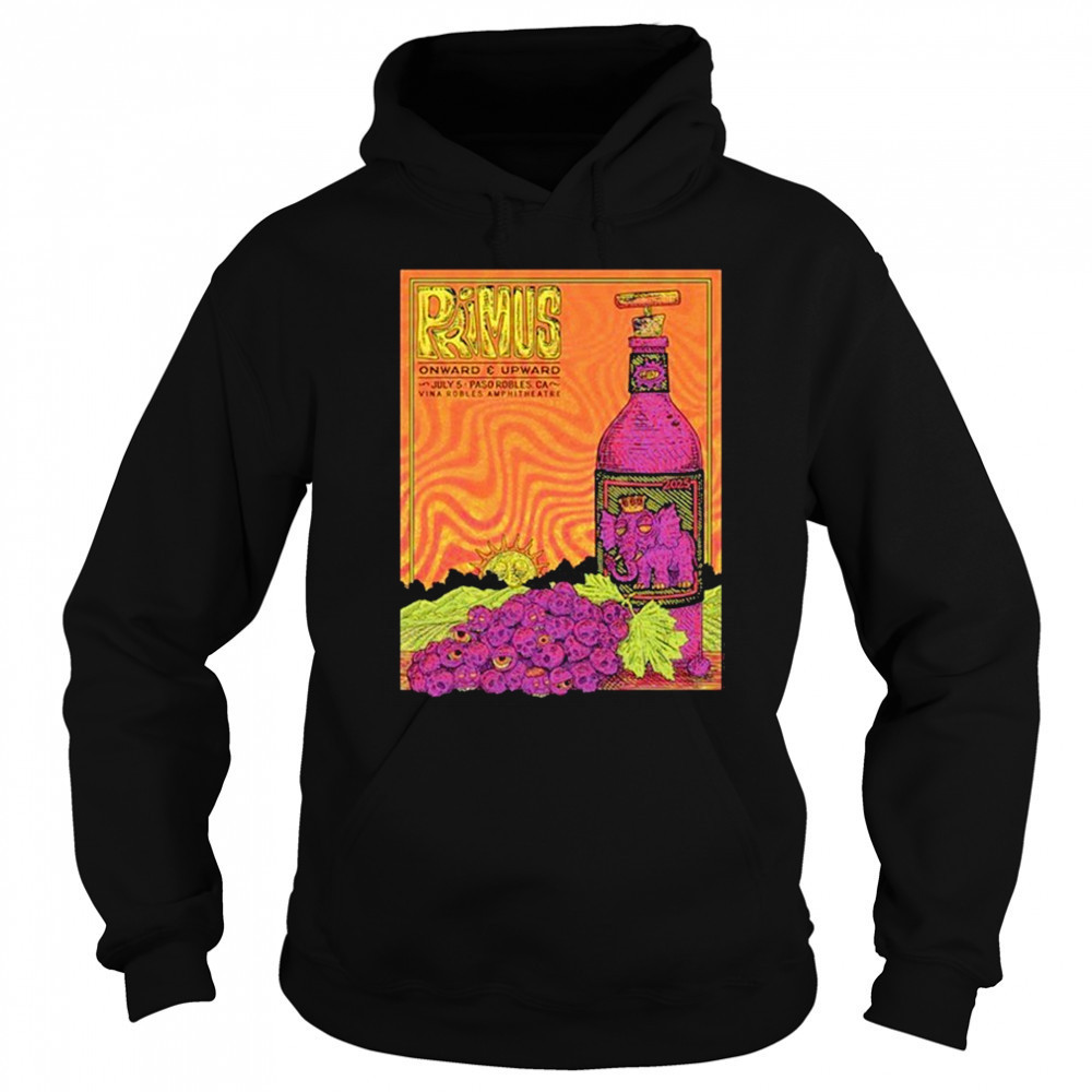 Tour 2025 Vina Robles Amphitheatre in Paso Robles CA Primus Shirt Hoodie