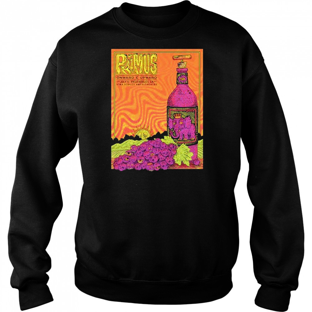 Tour 2025 Vina Robles Amphitheatre in Paso Robles CA Primus Shirt Sweatshirt