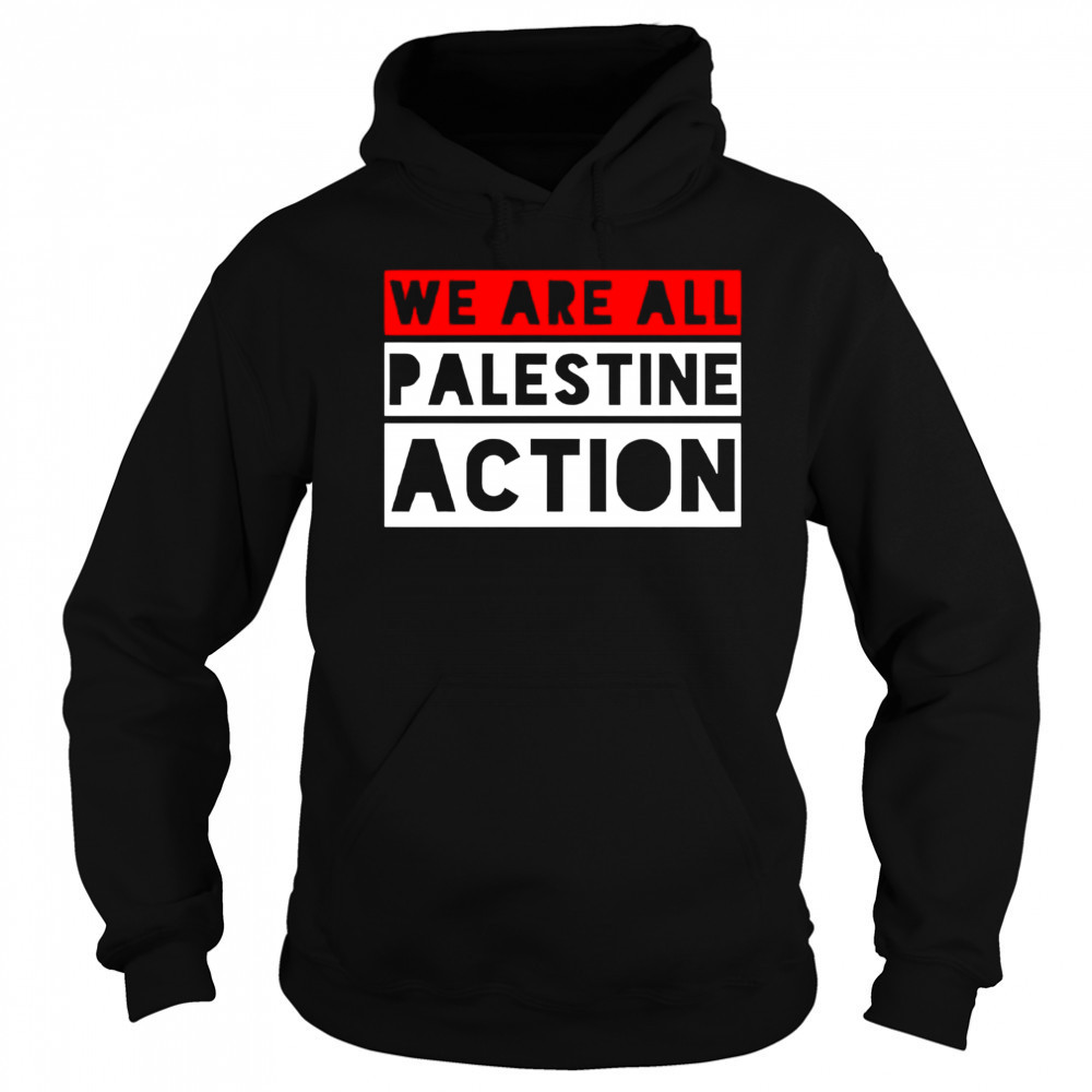 We are all Palestine action shirt Hoodie