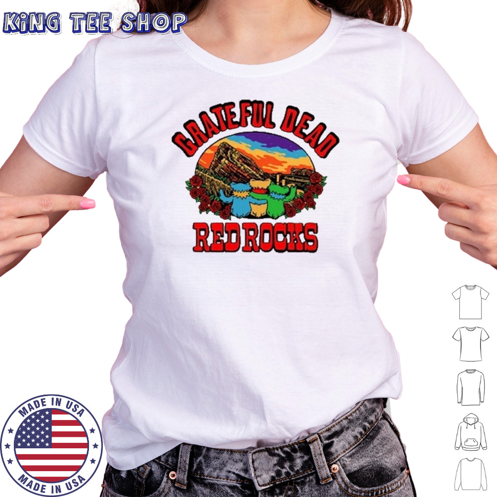 Red Rocks Grateful Dead Bears T-Shirt Women's T-shirt
