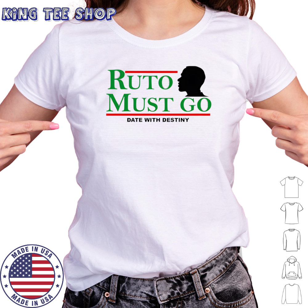 Ruto must go date with destiny shirt Women's T-shirt