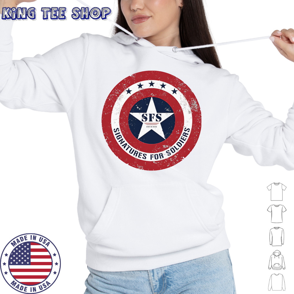 Signatures for Soldiers American Captain Star shirt Hoodie