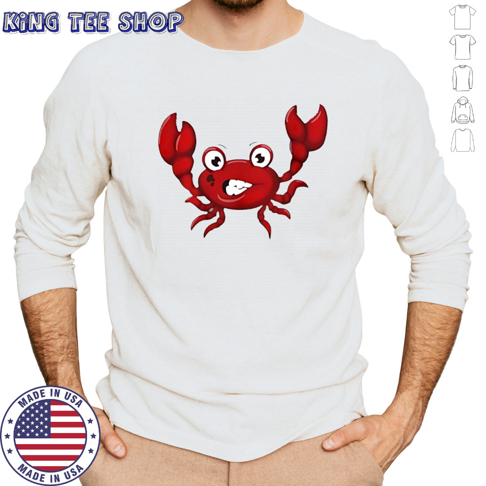 Superstore Jerry Crabby red shirt Long Sleeved