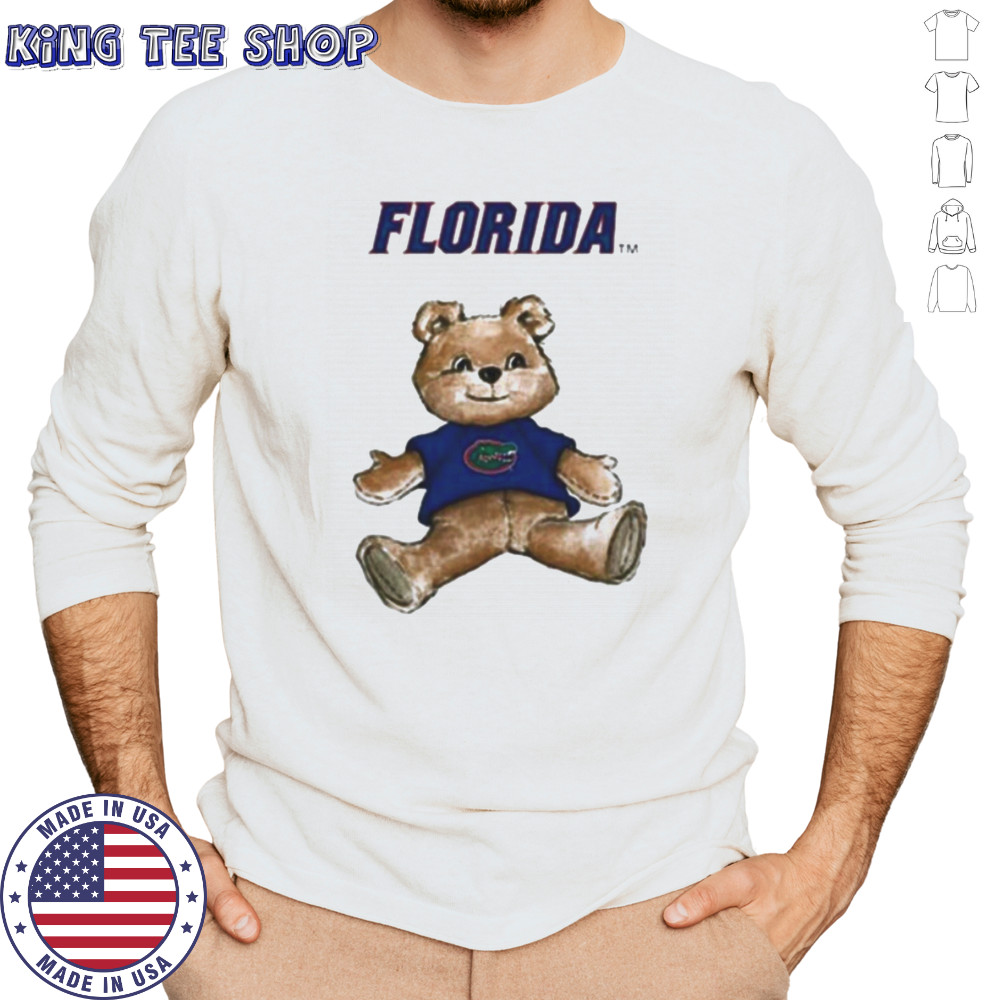 Tiny Turnip Teddy Bear X Florida Gators T shirt Long Sleeved