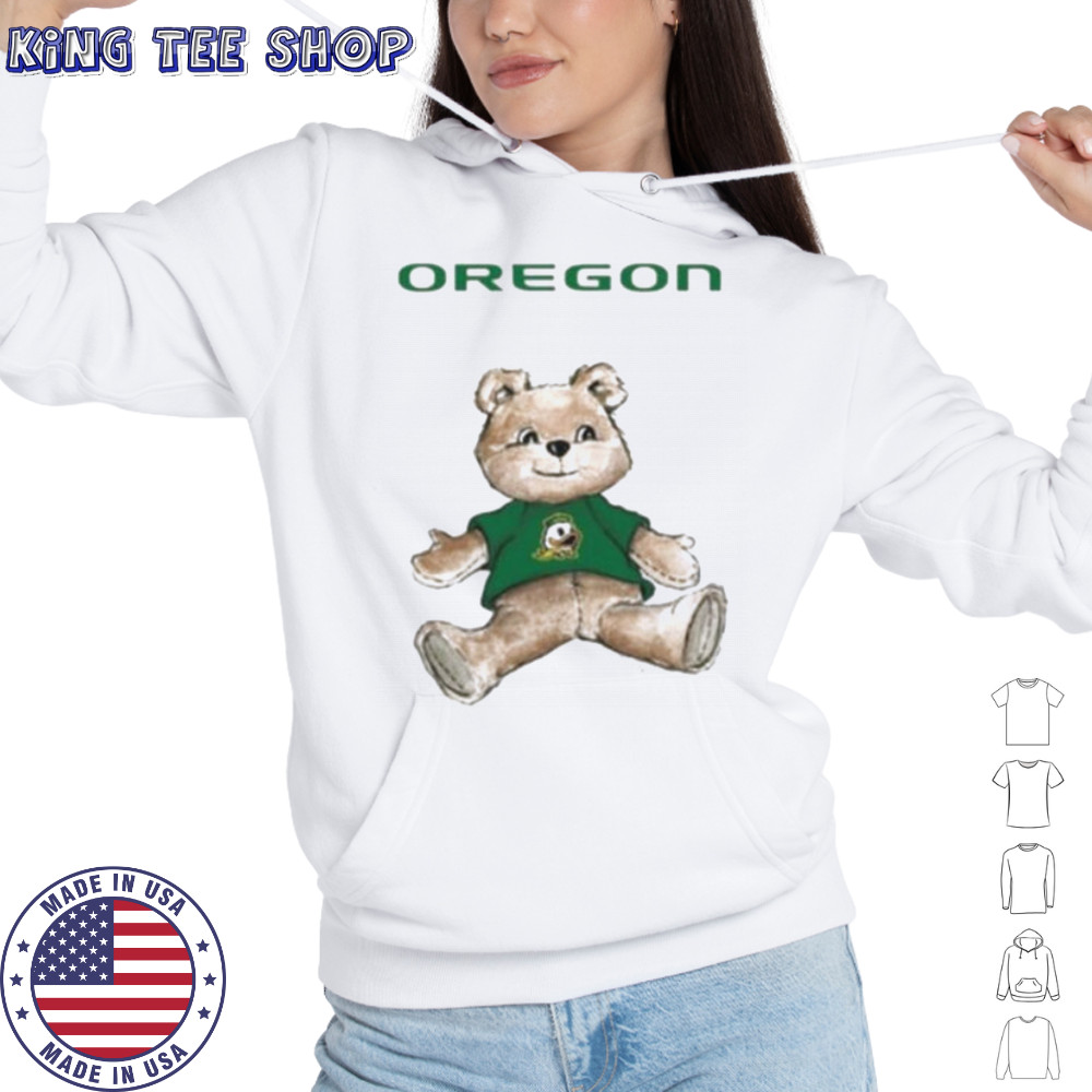 Tiny Turnip Teddy Bear X Oregon Ducks T shirt Hoodie