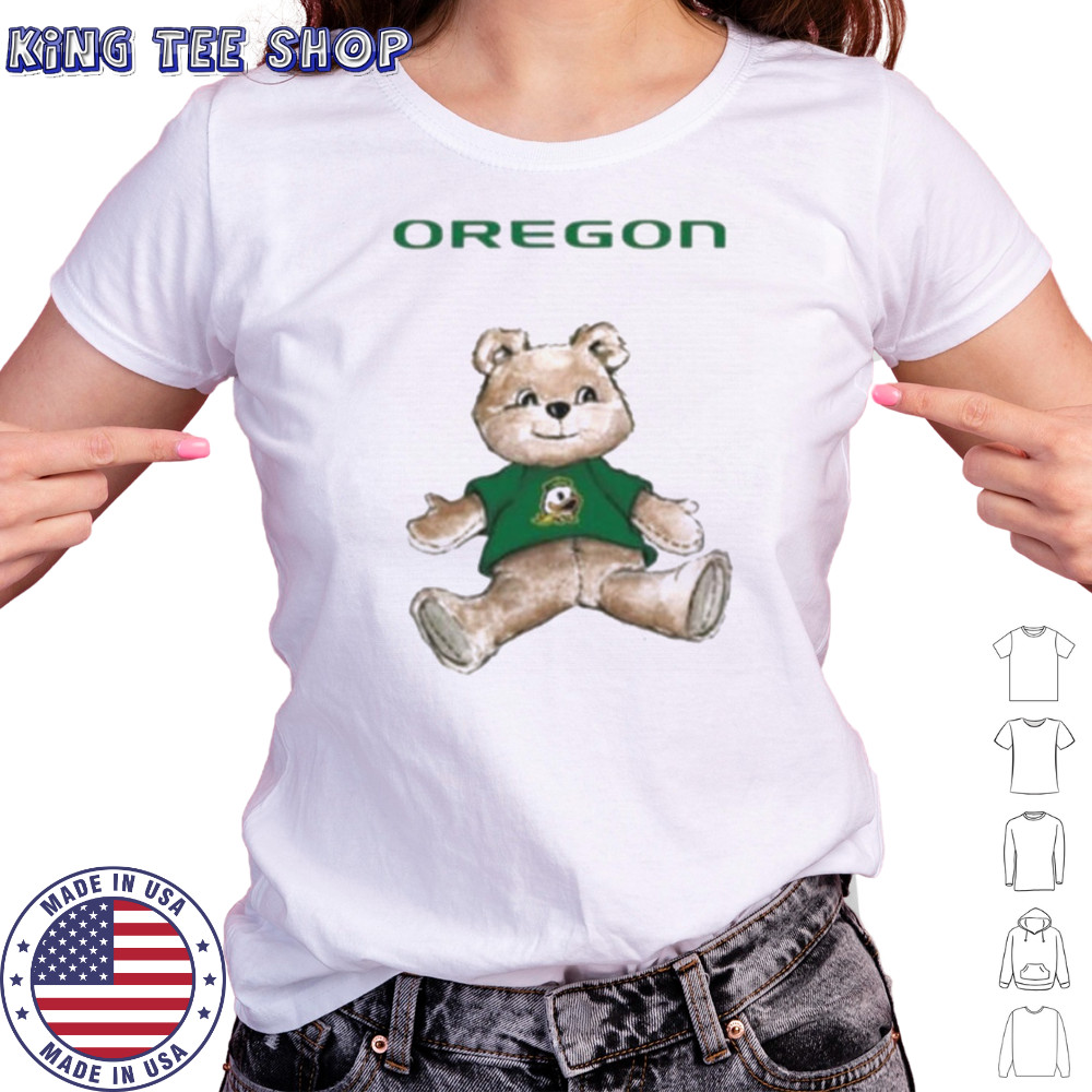 Tiny Turnip Teddy Bear X Oregon Ducks T shirt Women's T-shirt