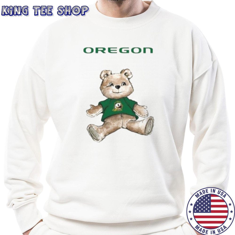 Tiny Turnip Teddy Bear X Oregon Ducks T shirt Sweatshirt