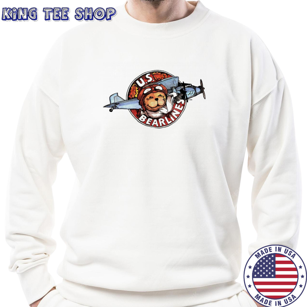 U.S. Bearlines Airplane Pilot shirt Sweatshirt