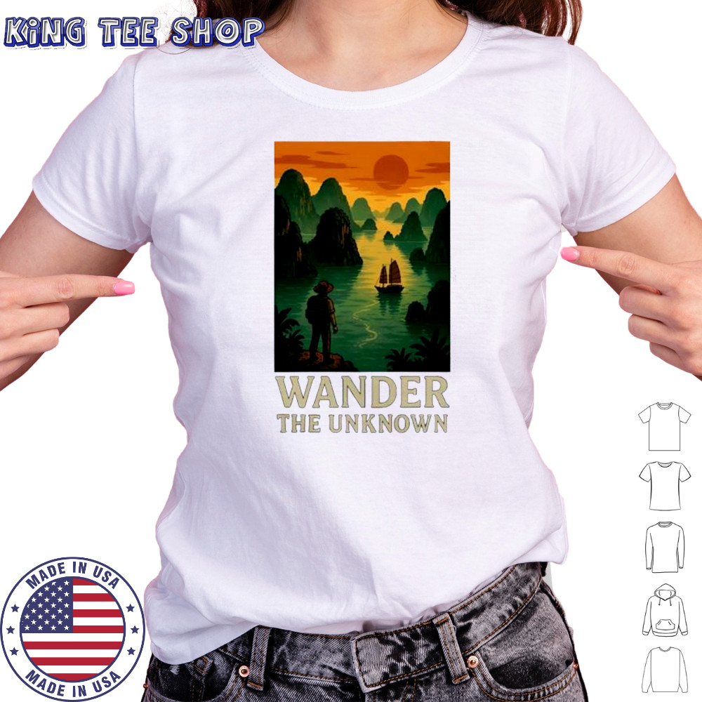 Wander the Unknown ocean ancient shirt Women's T-shirt