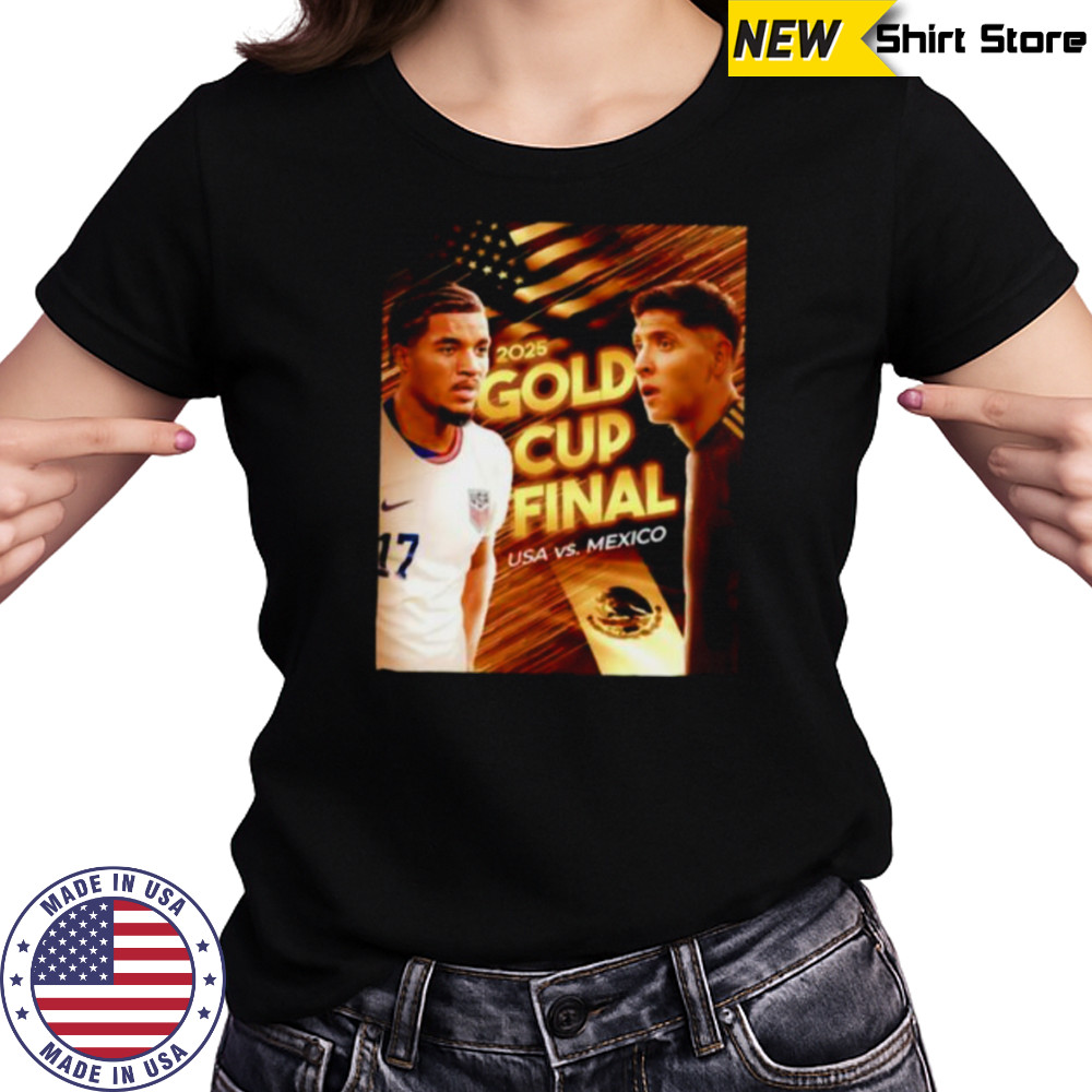 2025 Gold Cup Final USA vs Mexico shirt Women's T-shirt