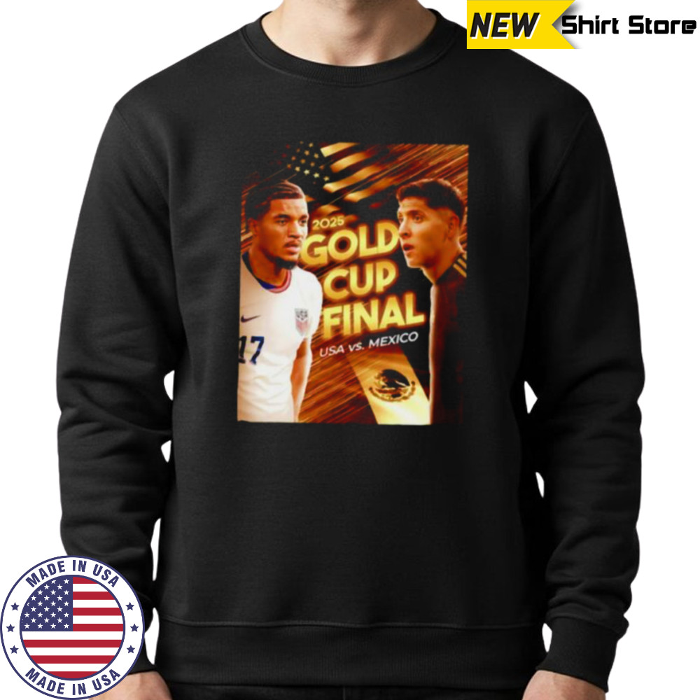 2025 Gold Cup Final USA vs Mexico shirt Sweatshirt