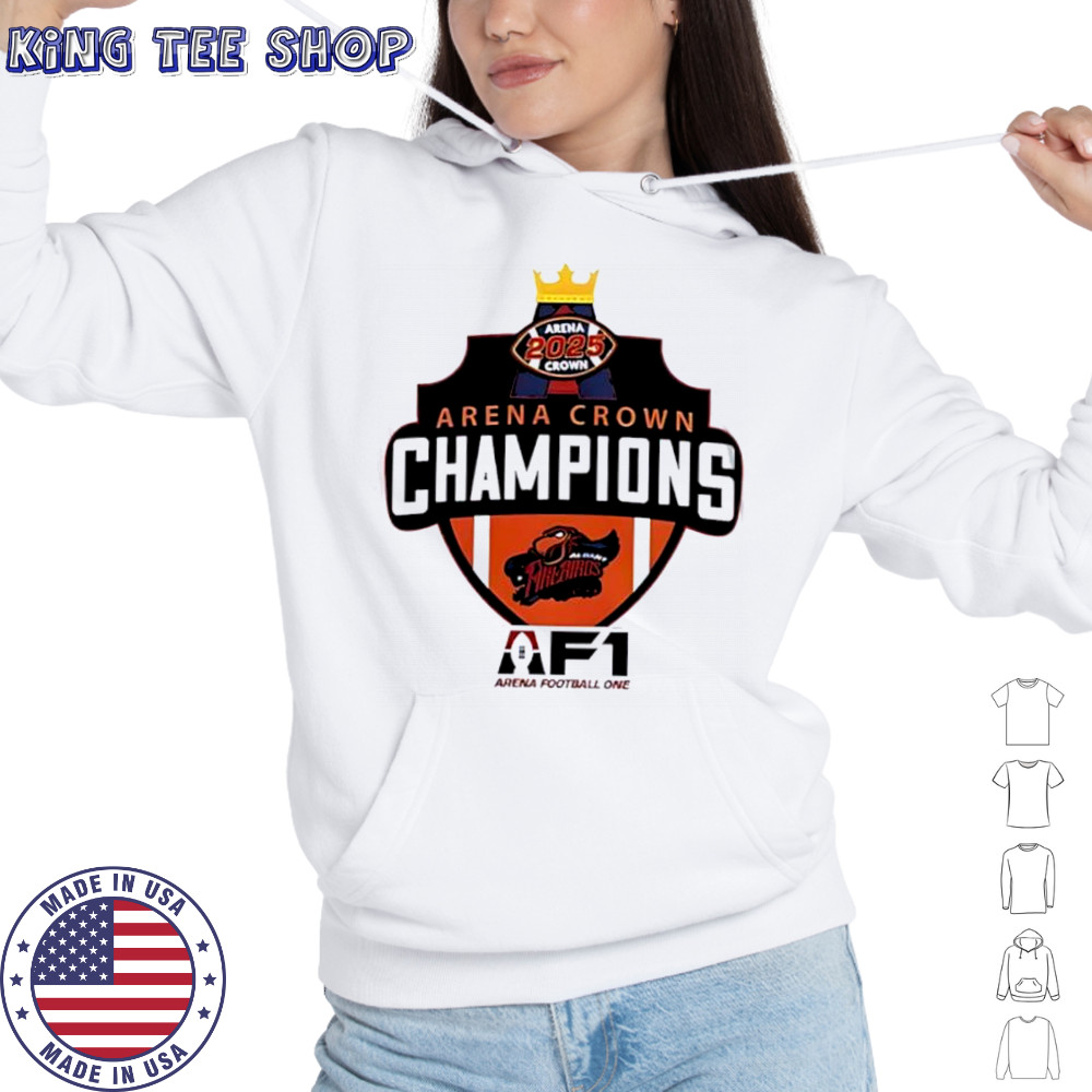 Albany Empire 2025 Arenabowl Champions shirt Hoodie