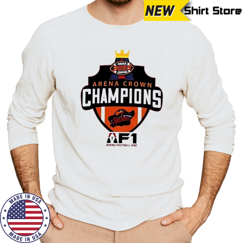 Albany Empire 2025 Arenabowl Champions shirt Long Sleeved