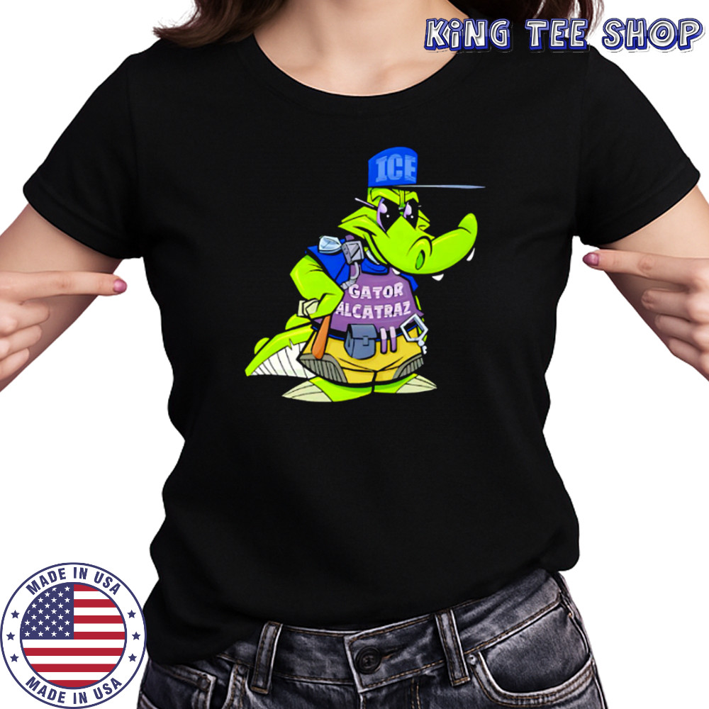 Alligator Alcatraz Ice Detective Gator shirt Women's T-shirt