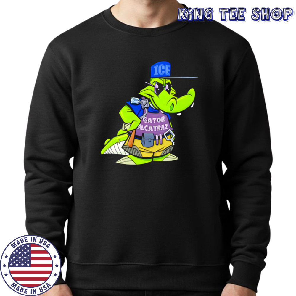 Alligator Alcatraz Ice Detective Gator shirt Sweatshirt