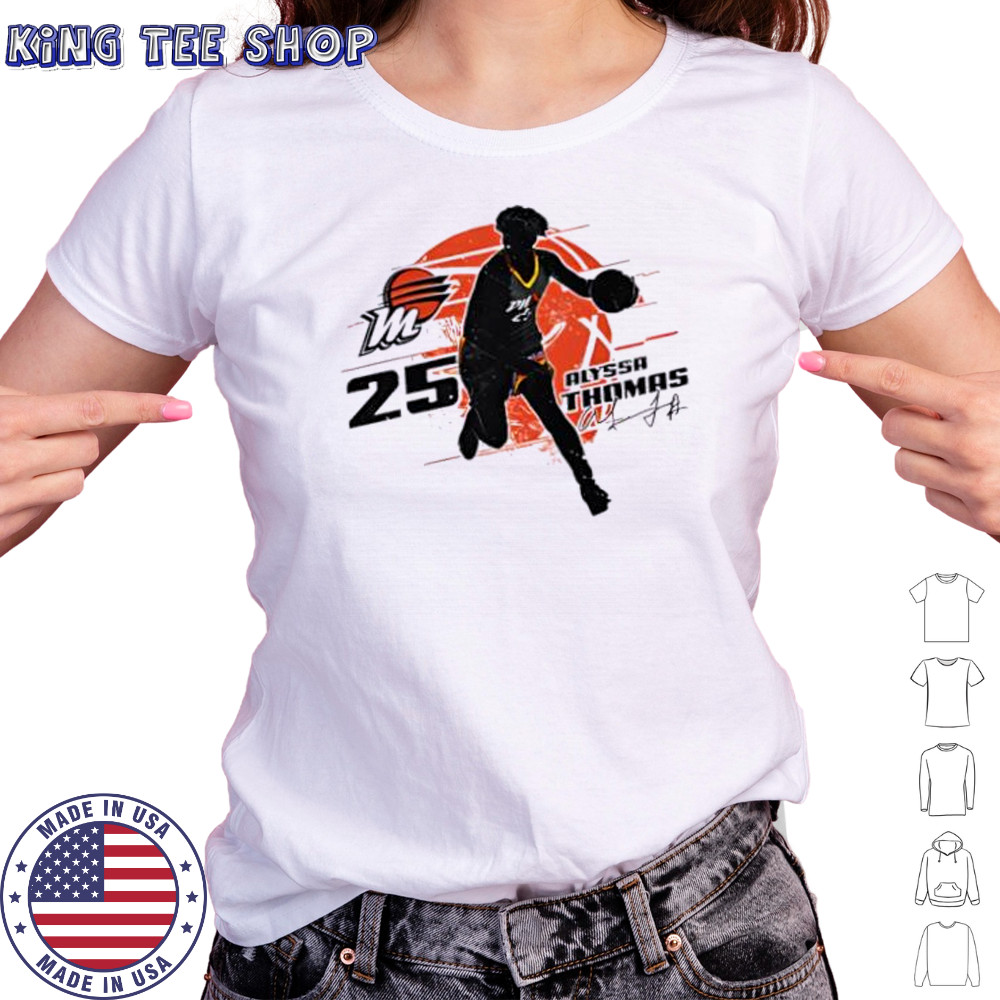 Alyssa thomas phoenix mercury silhouette shirt Women's T-shirt