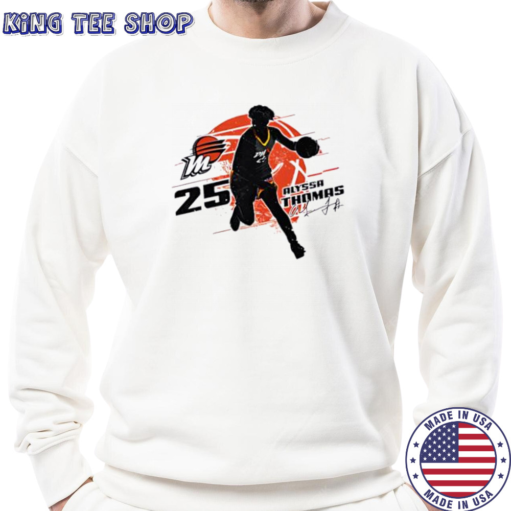 Alyssa thomas phoenix mercury silhouette shirt Sweatshirt