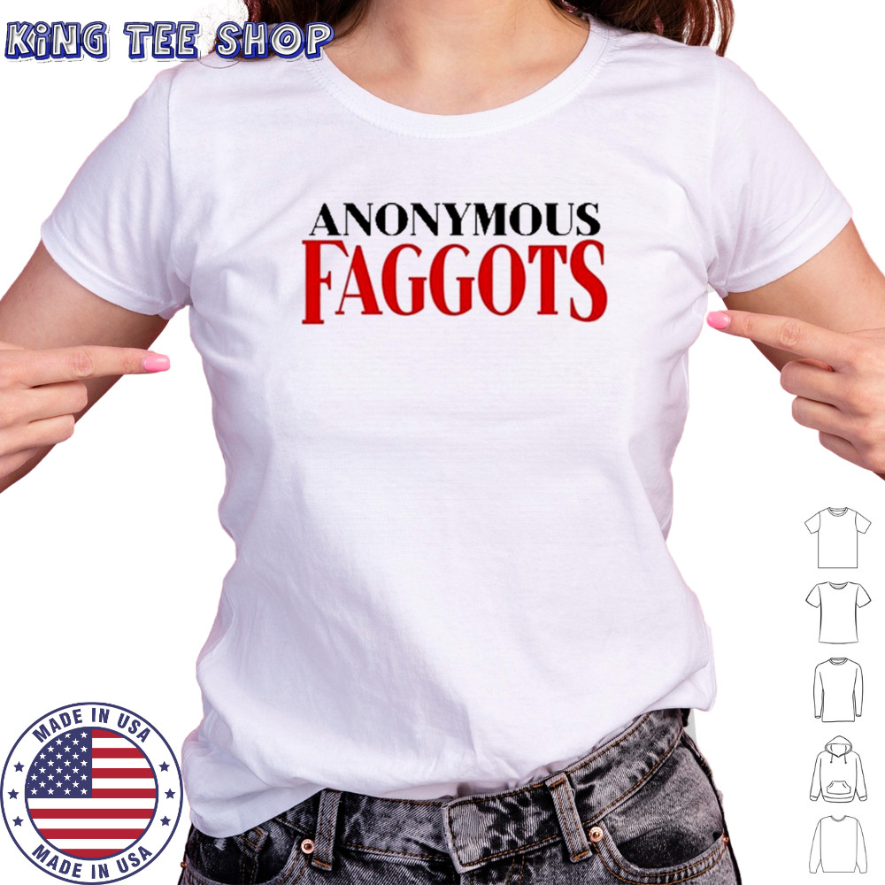 Anonymous Faggots T-Shirt Women's T-shirt