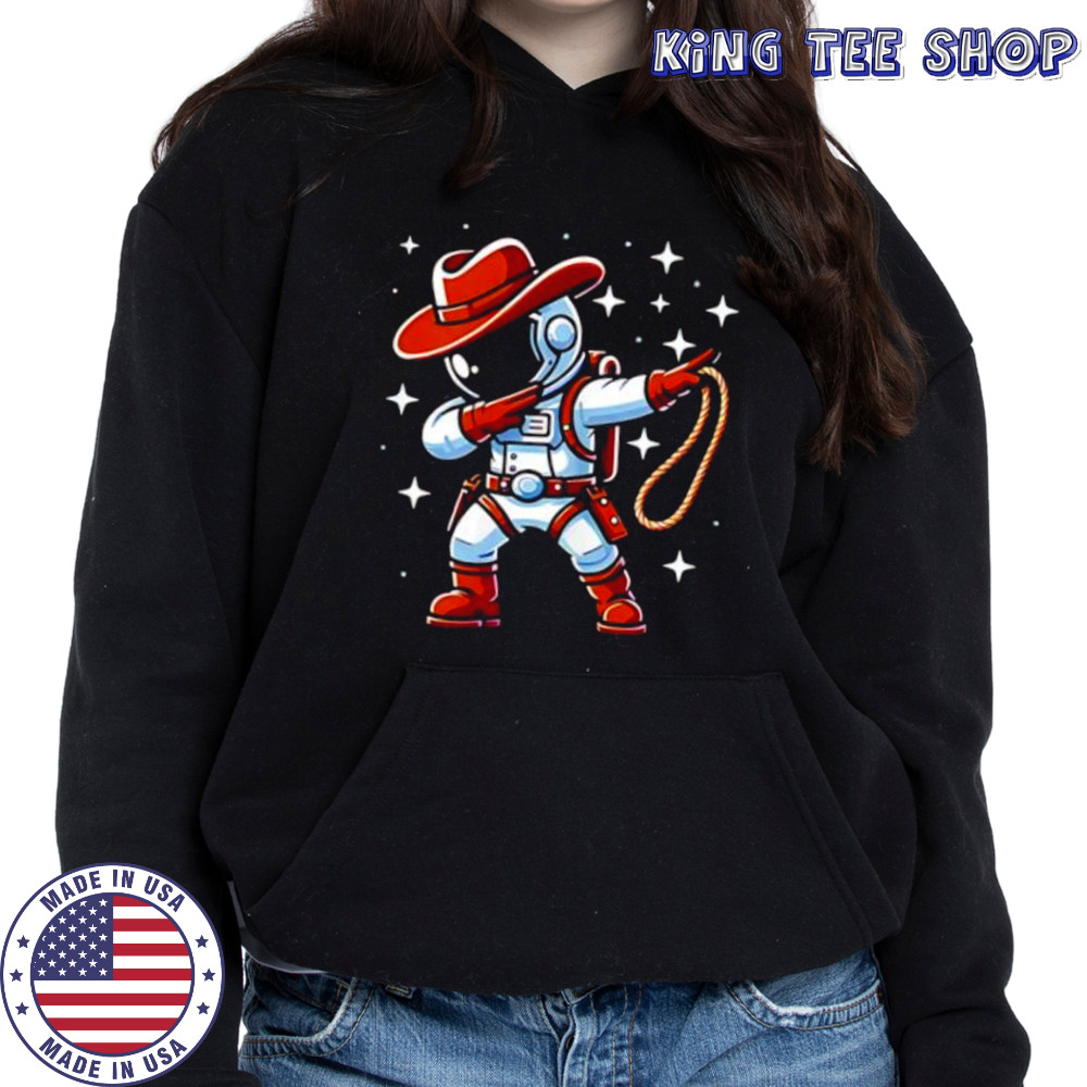 Astronaut cowboy shirt Hoodie