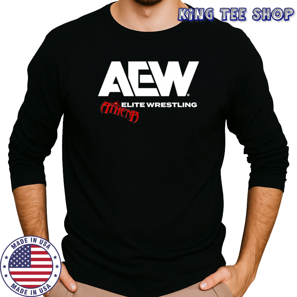 Athena Athena Elite Wrestling shirt Long Sleeved