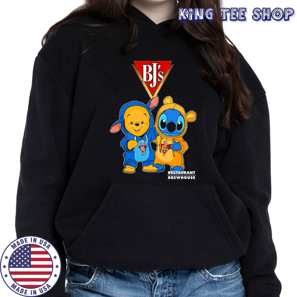 Bj’s restaurants pooh and stitch friends shirt Hoodie