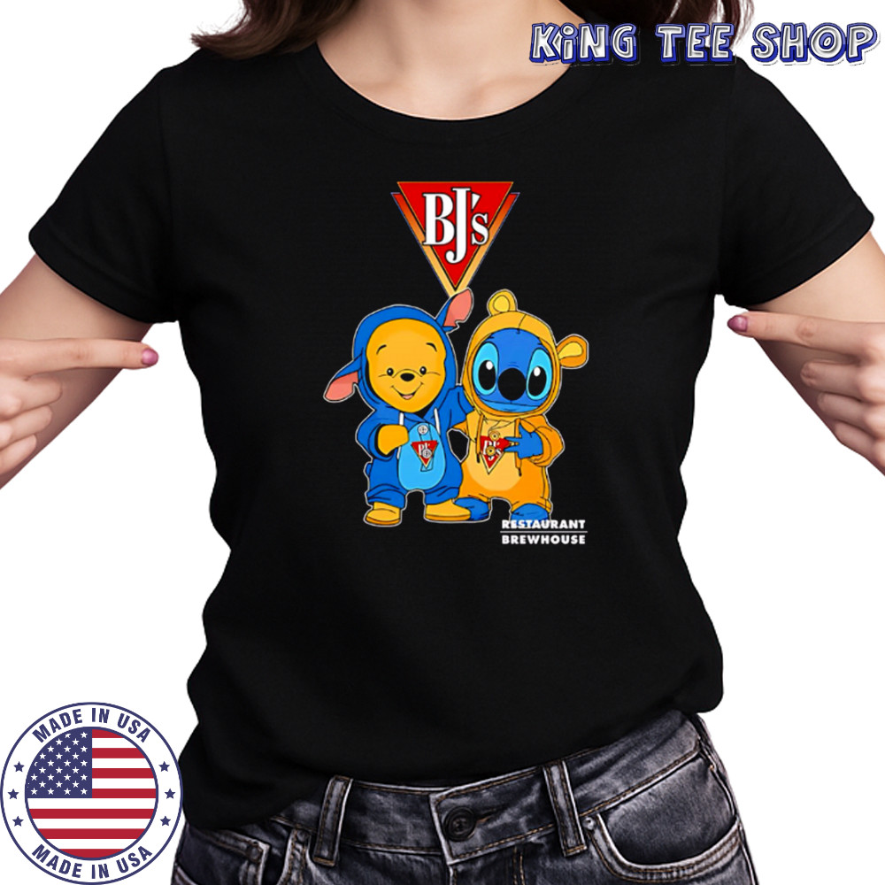 Bj’s restaurants pooh and stitch friends shirt Women's T-shirt