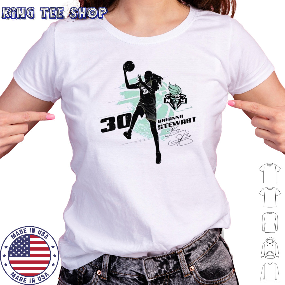 Breanna stewart new york liberty silhouette shirt Women's T-shirt