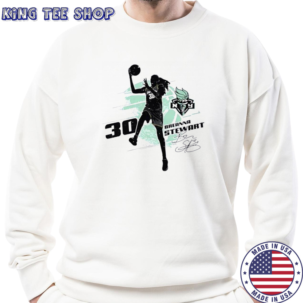 Breanna stewart new york liberty silhouette shirt Sweatshirt