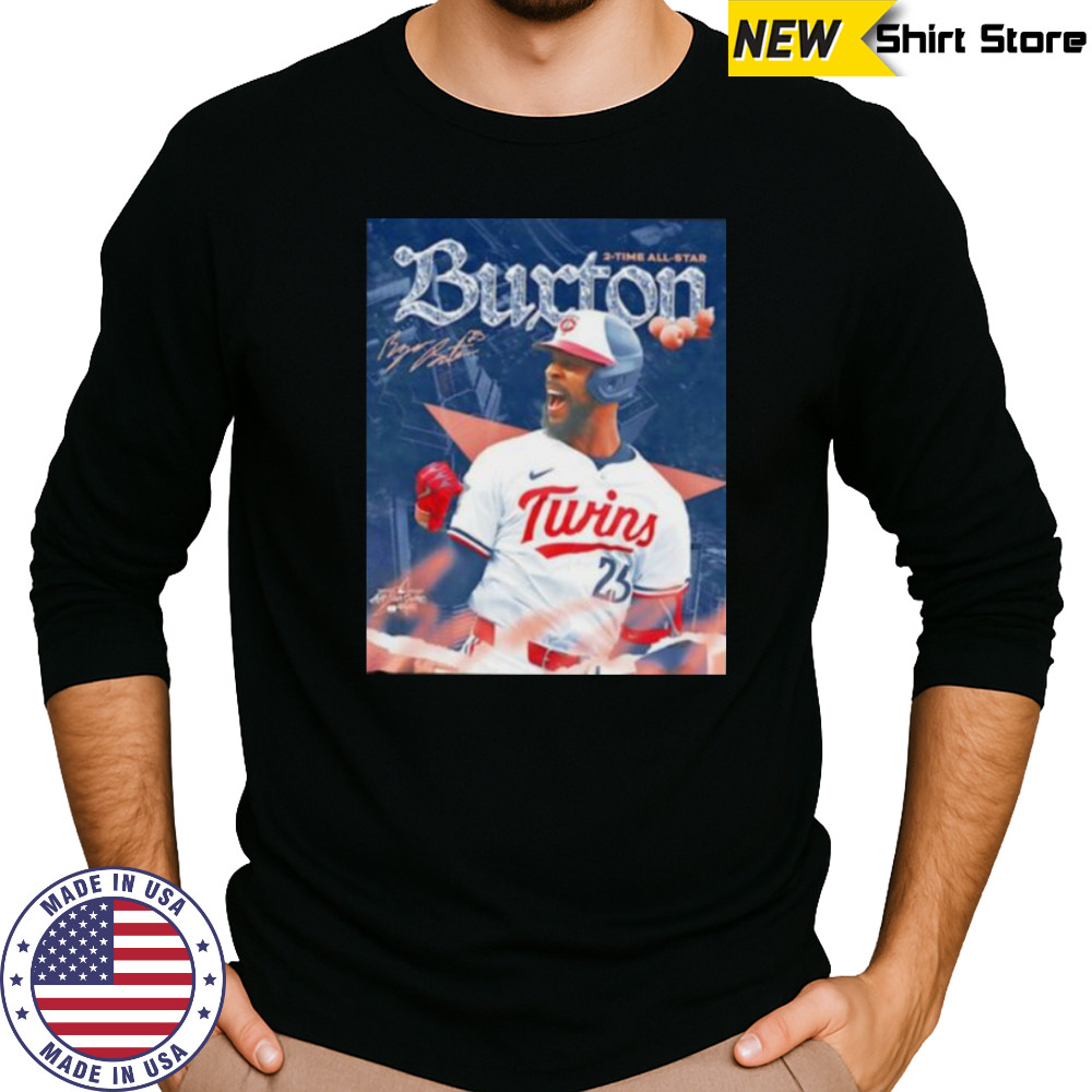 Byron Buxton 2 time 2025 All Star Game signature shirt Long Sleeved