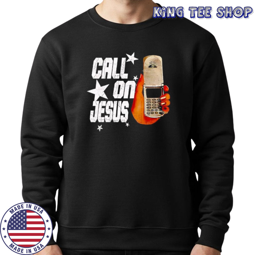 Call on Jesus retro shirt Sweatshirt