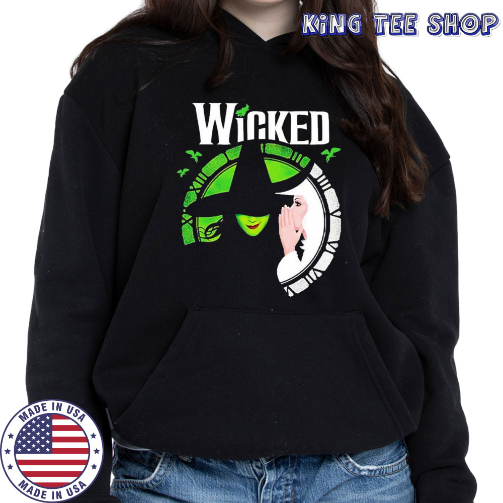Carly Augenstein wearing WICKED T-Shirt Hoodie
