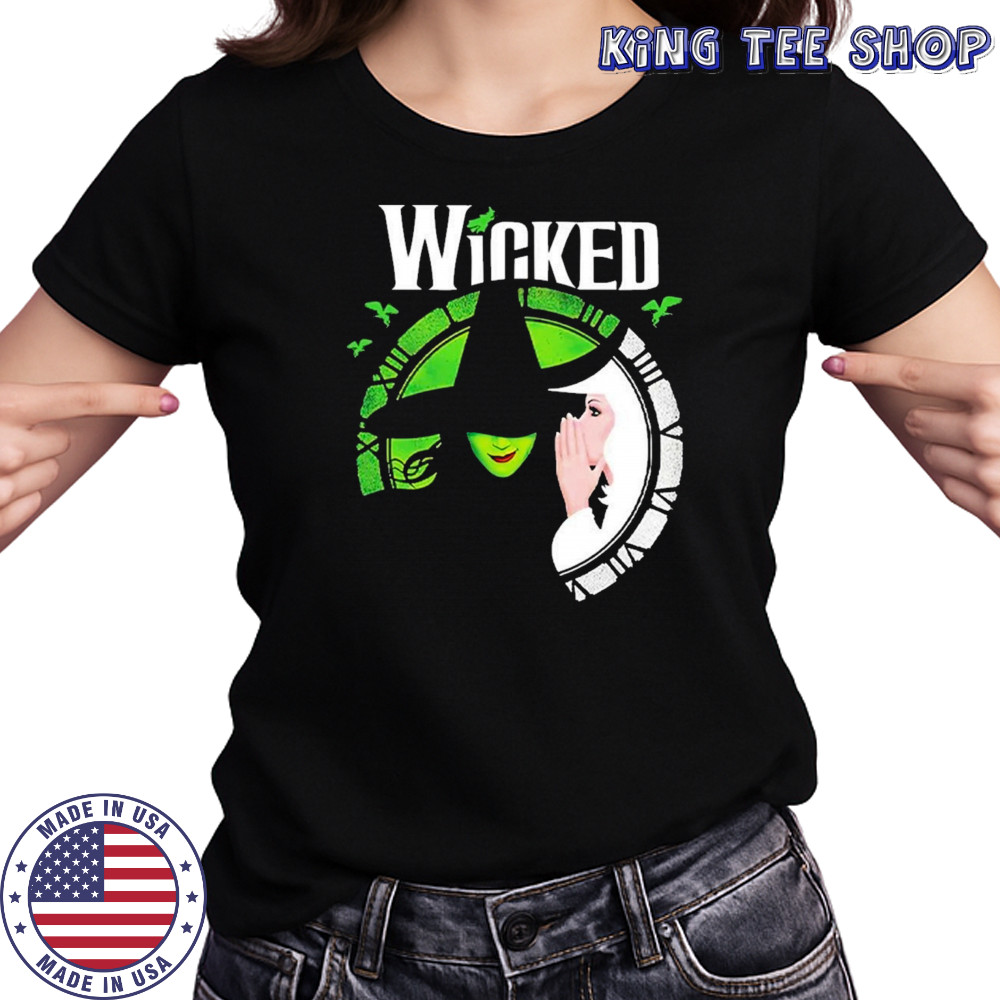 Carly Augenstein wearing WICKED T-Shirt Women's T-shirt