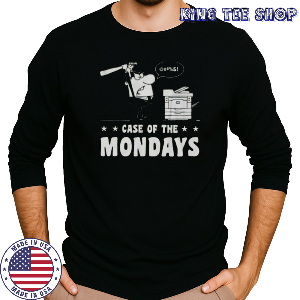 Case of the mondays shirt Long Sleeved